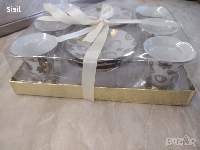 Сервиз за кафе във подаръчна опаковка , снимка 4 - Сервизи - 44876208