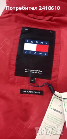 Tommy Hilfiger Down Vest Mens Size L  НОВО! ОРИГИНАЛ Мъжки Пухен Елек!, снимка 5 - Якета - 52553537