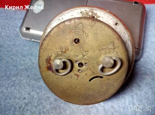 SLAVA 11 JEWELS MADE in USSR Стар КОЛЕКЦИОНЕРСКИ РУСКИ МЕХАНИЧЕН БУДИЛНИК СЛАВА 44051, снимка 6 - Антикварни и старинни предмети - 47686153