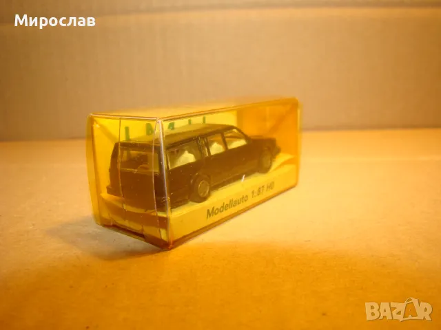 I.M.U. H0 1/87 VOLVO 760 ИГРАЧКА МОДЕЛ КОЛИЧКА, снимка 3 - Колекции - 48942583