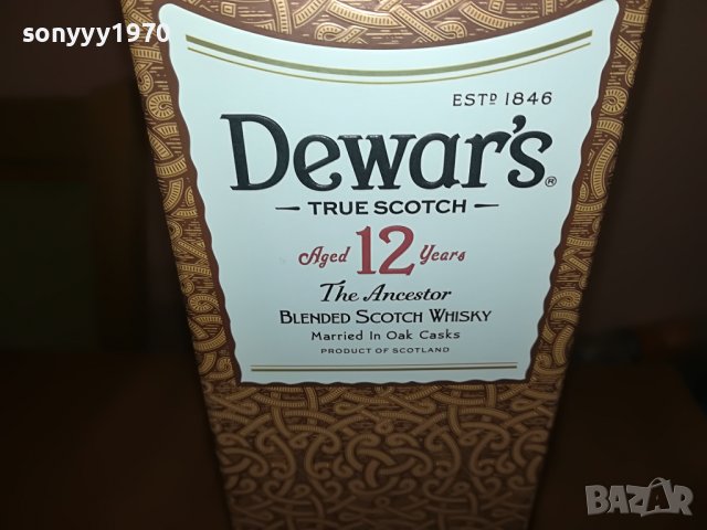 DEWARS 12-ПРАЗНА КУТИЯ ЗА КОЛЕКЦИЯ 1006221759, снимка 3 - Колекции - 37044725