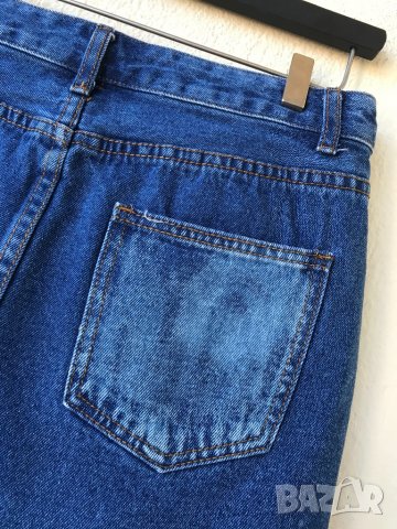 Дънкова пола - М/Л, снимка 4 - Поли - 32920909