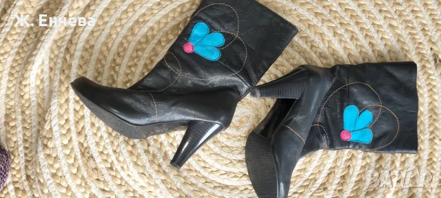 бутикови красиви ботуши, снимка 2 - Дамски ботуши - 49254667