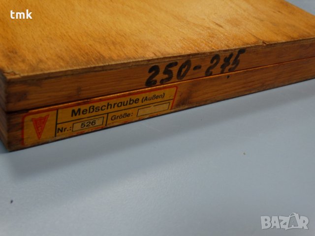 микрометър 250-275 mm, снимка 10 - Други машини и части - 28672966