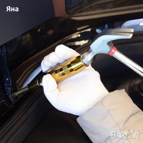 Комплект ударна отвертка в комплект с 6 броя накрайници в кутия, снимка 8 - Отвертки - 48446928