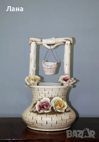 Италиански декоративен керамичен кладенец Capodimonte