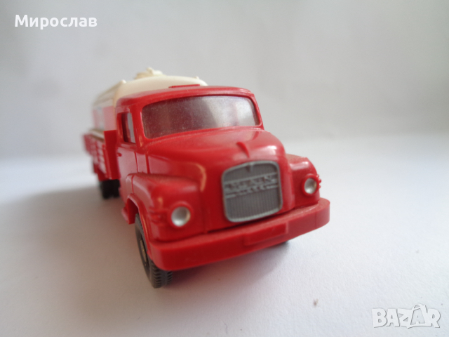 WIKING 1:87 H0 MAN ESSO КАМИОН ЦИСТЕРНА ИГРАЧКА МОДЕЛ, снимка 3 - Колекции - 44855222