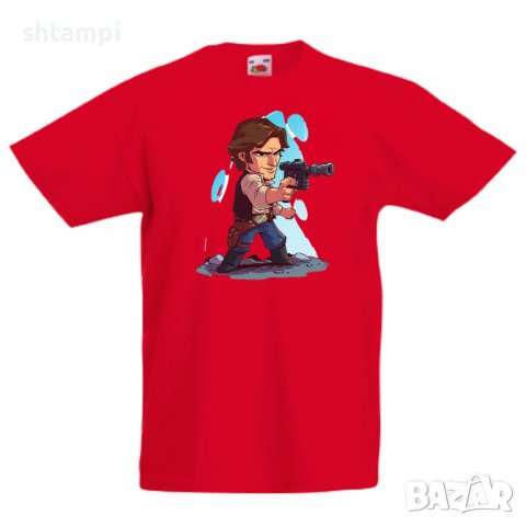 Детска тениска Star Wars Han Solo Star Wars,Игра,Изненада,Подарък,, снимка 9 - Детски Блузи и туники - 36666992