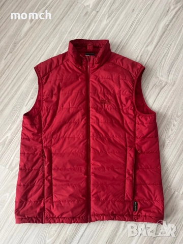 JACK WOLFSKIN-мъжки елек/грейка размер Л, снимка 2 - Спортни дрехи, екипи - 52396764