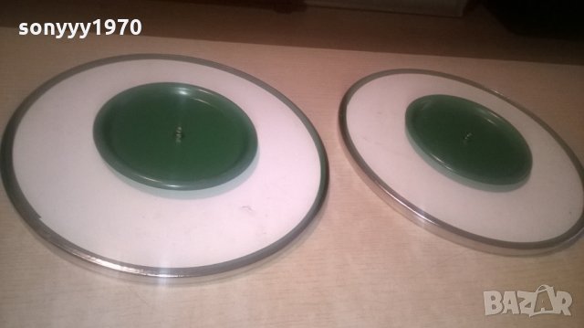 Въртящти се метално-стъклени стойки за колекция или торта 30 см, снимка 13 - Колекции - 27474533