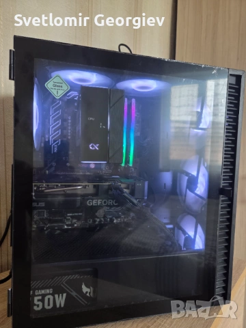 Gaming PC RTX 4060 ASUS / Ryzen 7 5700 / 16GB RAM  RGB , снимка 7 - Геймърски - 53564430