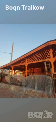 изграждане на навеси и дървени конструкции , снимка 10 - Ремонти на покриви - 53139090