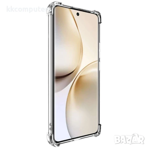 Realme 14 Pro 5G IMAK Удароустойчив Straight Frame Four Corner/Clear TPU Силиконов Калъф и Протектор, снимка 2 - Калъфи, кейсове - 50708493