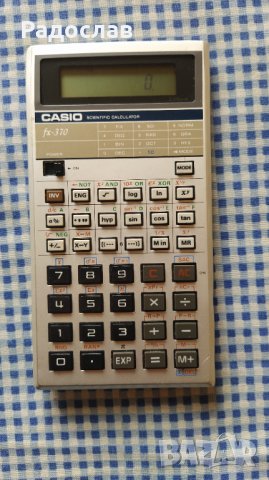стар японски калкулатор CASIO-370, снимка 3 - Друга електроника - 43233810