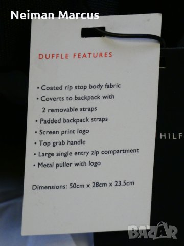 Tommy Hilfiger • Duffle Bag + Backpack, снимка 6 - Сакове - 40728447