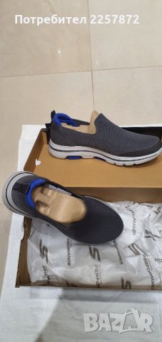 Оригинални мъжки спортни обувки SKECHERS, номер 44 За тренировки или продължително ходене, снимка 4 - Спортни обувки - 33655602