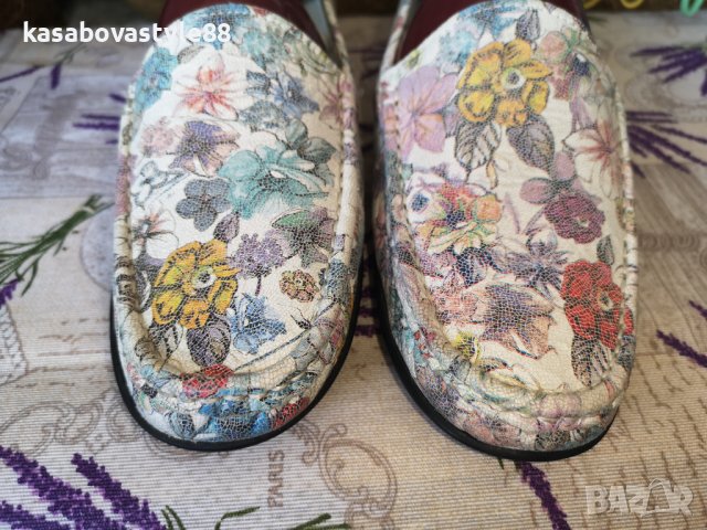 Обувки с флорални мотиви , снимка 11 - Дамски ежедневни обувки - 40333565