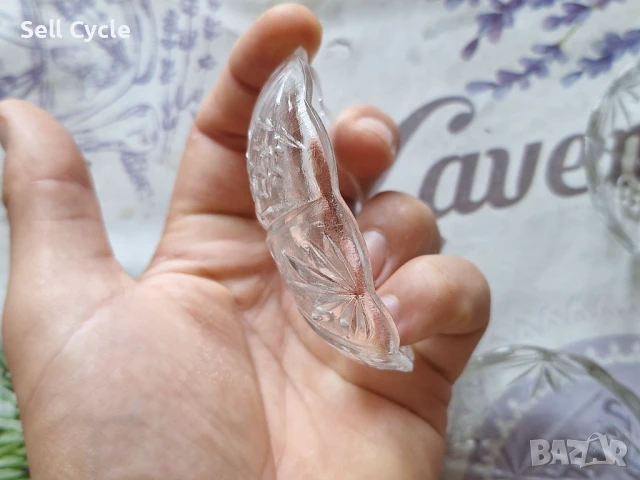 ✅МАЛКИ СТЪКЛЕНИ ЧИНИЙКИ - ЗА СЛАДКО/СОСИЕРА❗, снимка 3 - Чинии - 51106776