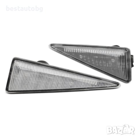 Диодни мигачи за Renault Megane/Scenic /Espace Бели с бягаща светлина, снимка 3 - Аксесоари и консумативи - 43671624