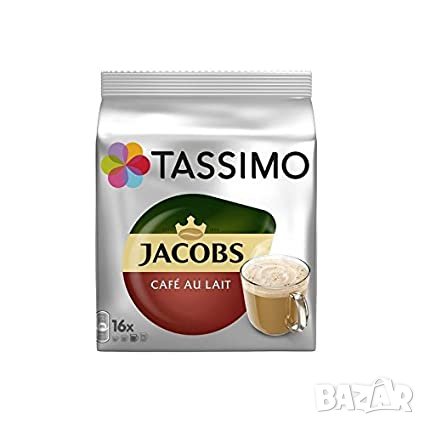 Капсули дискове Tassimo Jacobs Cafe Au Lait, снимка 1 - Домашни напитки - 38227443