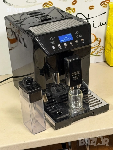 Кафемашина кафе автомат delonghi ELETTA TOP с гаранция, снимка 3 - Кафемашини - 52702211