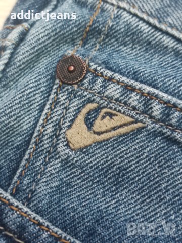 Мъжки къси дънки Quiksilver размер 36 , снимка 5 - Къси панталони - 42947413