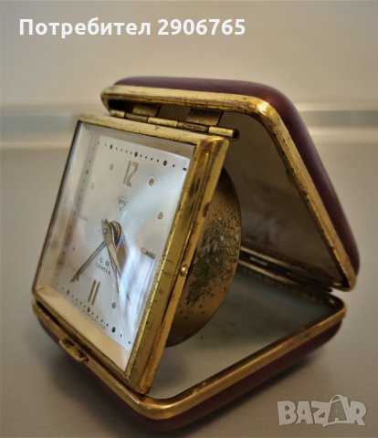 Часовник будилник 60 часов китайски профилактиран, снимка 3 - Антикварни и старинни предмети - 35136925