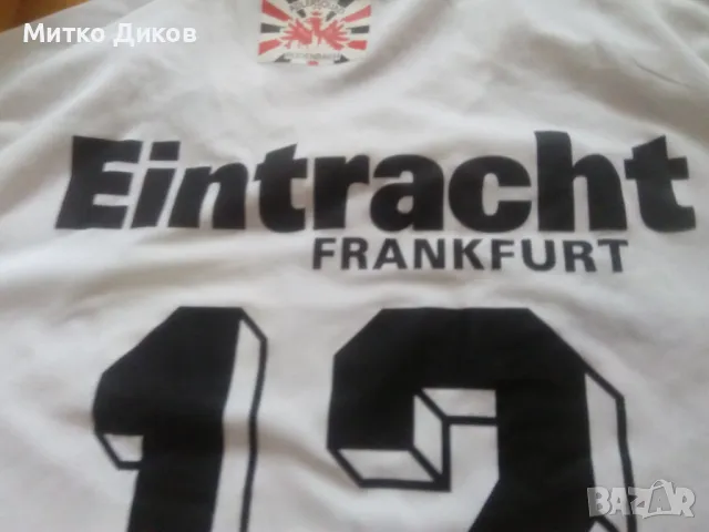 Айнтрахт Франкфурт маркова тениска Адидас №12 размер ХЛ, снимка 8 - Футбол - 47410330