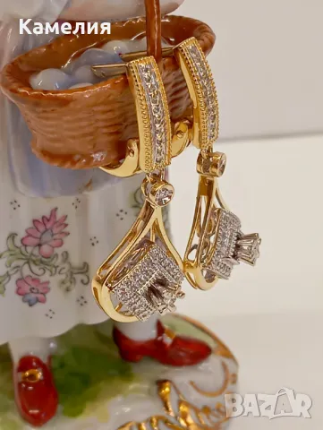 Руско злато , снимка 3 - Обеци - 49847783