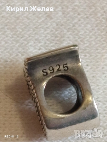 Сребърен талисман на зодия ЛЪВ на ПАНДОРА луксозно бижу 48250, снимка 8 - Колиета, медальони, синджири - 52718929