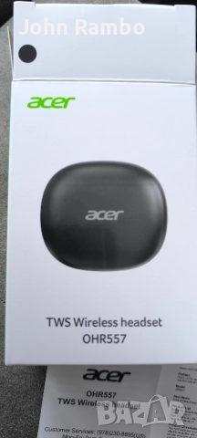 Безжични слушалки Acer
