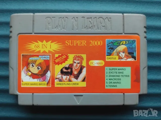 Дискета за телевизионна игра Нинтендо / Nintendo 68 in 1