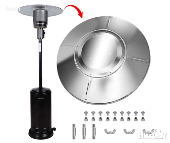 Външен газов отоплител-Гъба, снимка 2 - Котлони - 52252897