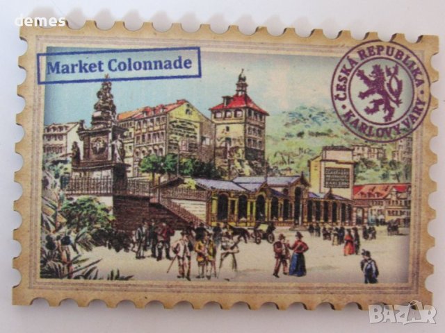 Магнит 3D от Карлови Вари, Чехия, снимка 2 - Колекции - 43231364