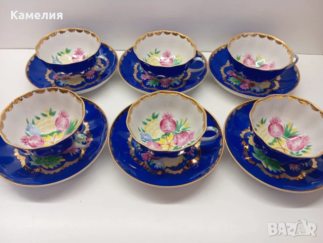 Руски порцелан , снимка 5 - Чаши - 50908476