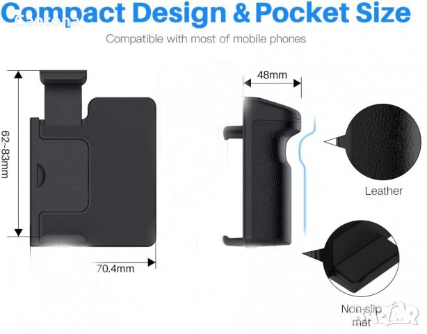 Yoozon Bluetooth дистанционно управление за снимки, поддръжка на SLR функция, съвместим с iPhone, An, снимка 3 - Селфи стикове, аксесоари - 37735657