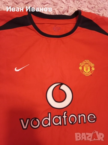  Оригинален екип на Манчестър Юнайтед - 2002г., снимка 5 - Футбол - 51700596