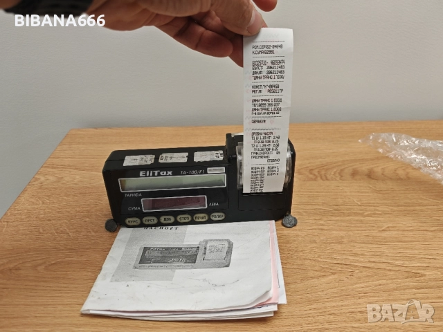 Таксиметров апарат Elitax B2, снимка 6 - Друга електроника - 51531308