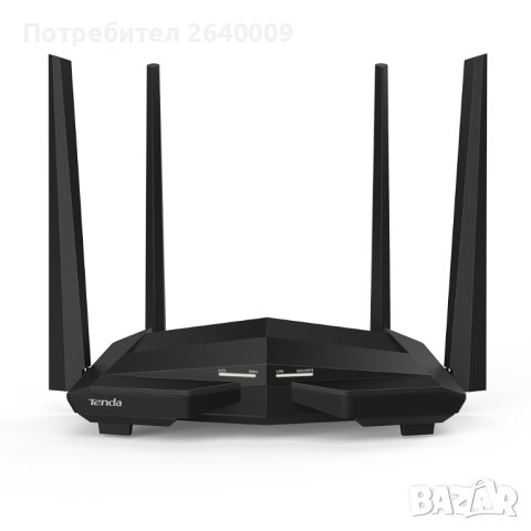 Рутер Tenda AC10 AC1200, снимка 3 - Рутери - 39818865