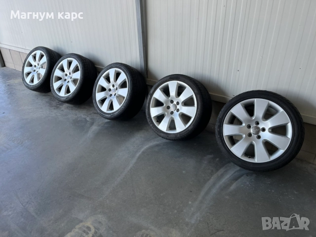 Оригинални Audi джанти 18 цола 5x112 ET48 R18, снимка 6 - Гуми и джанти - 51661120