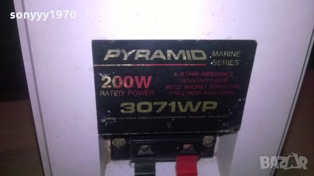 PYRAMID 3071WR-MARINE SERIES-2БР ВНОС ШВЕЦИЯ, снимка 12 - Тонколони - 27747073