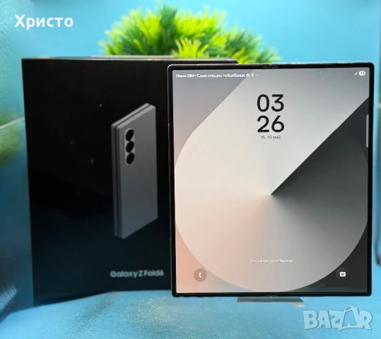 Samsung Galaxy Z Fold6, 12GB RAM, 256GB, 5G, Silver Shadow , снимка 2 - Samsung - 50810036