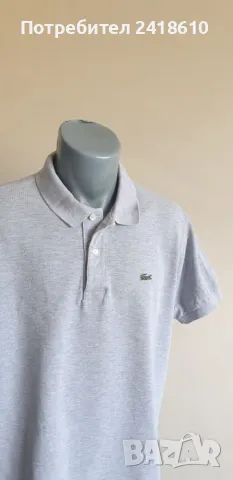 Lacoste Classic Fit Pique Cotton Mens Size 6 - XL ОРИГИНАЛ! Мъжка Тениска!, снимка 3 - Тениски - 47258897