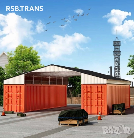 Метален гараж, конструкция заслон покрив, снимка 2 - Други - 51980701