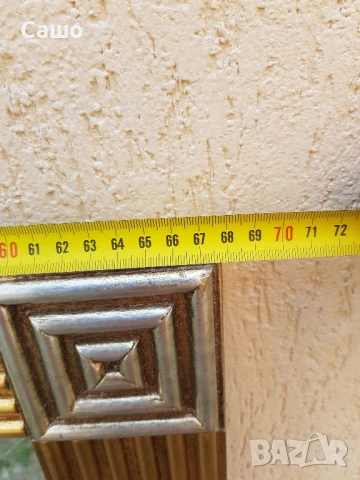 Огледало кристално позлатена рамка, снимка 13 - Антикварни и старинни предмети - 50668203