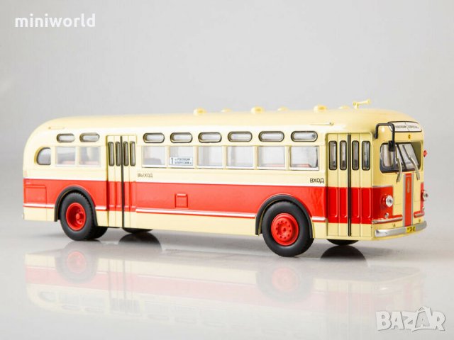 ЗиС 154 градски автобус 1946 - мащаб 1:43 на Наши Автобуси модела е нов в блистер, снимка 3 - Колекции - 28268974