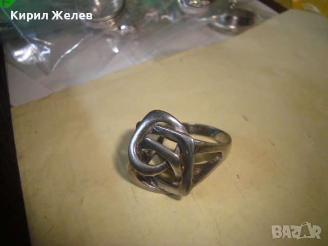 КРАСИВ СРЕБЪРЕН ПРЪСТЕН ОКСИДИРАНО СРЕБРО 925 ХУДОЖЕСТВЕНА АРТ ИЗРАБОТКА ДИЗАЙНЕРСКИ МОДЕЛ 27348, снимка 10 - Пръстени - 36870035