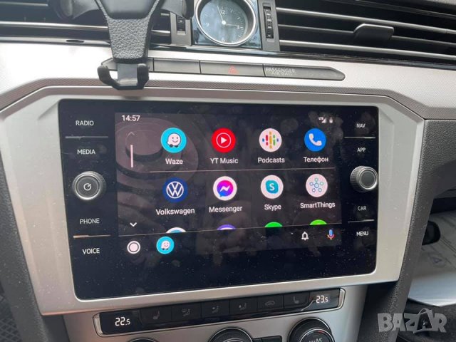 🚗🚗Активиране на Apple CarPlay Android Auto Audi SEAT Skoda VOLKSWAGEN PORSCHE VIM Видео в движение, снимка 9 - Навигация за кола - 38916691