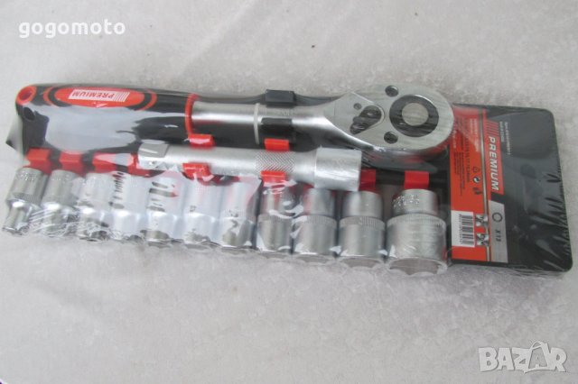 НОВО Гедоре 13 части 1/2 PREMIUM STD./ Cr-V Хром-ванадиева стомана, снимка 4 - Гедорета - 28648362