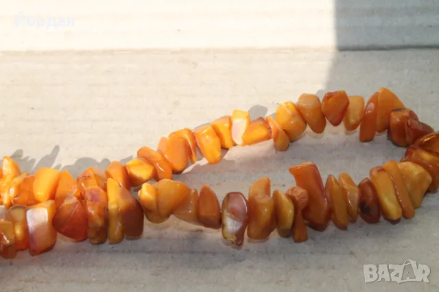 Колие от натурален Балтийски кехлибар, снимка 7 - Колиета, медальони, синджири - 49084987